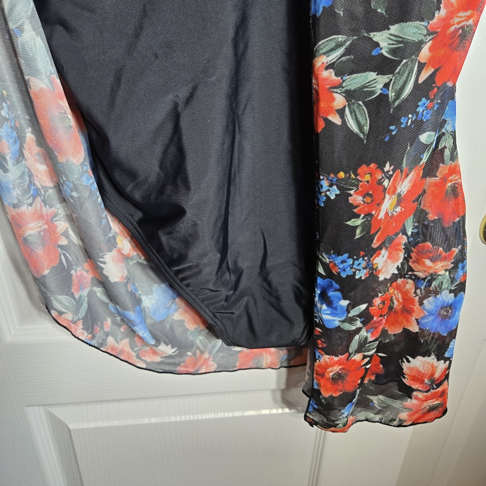 BloomChic Floral Swim Dress - Picture 7 of 7